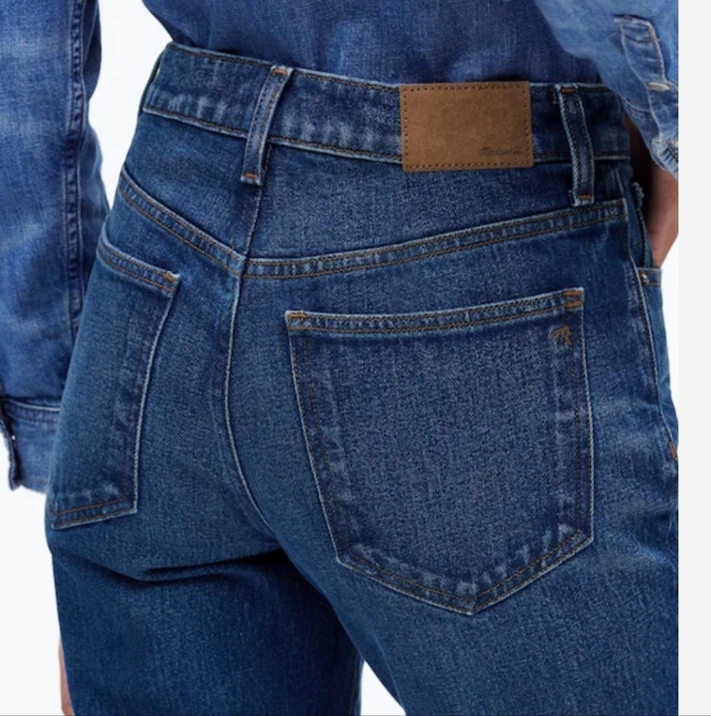 Madewell Women's Straight Leg Jeans - Blue 168